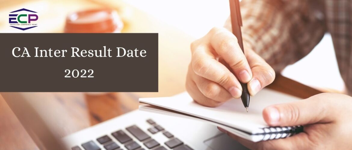 CA Inter Result Date 2022