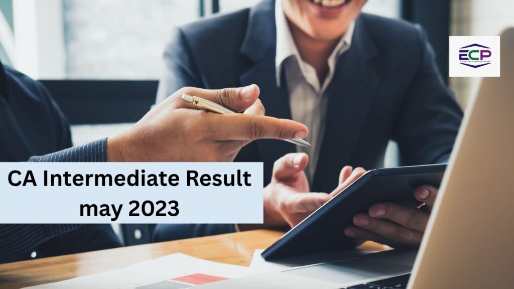 CA Intermediate Result may 2023