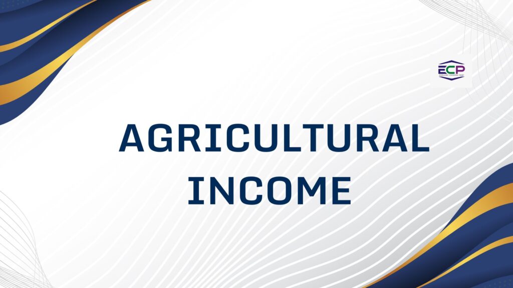 Agricultural Income