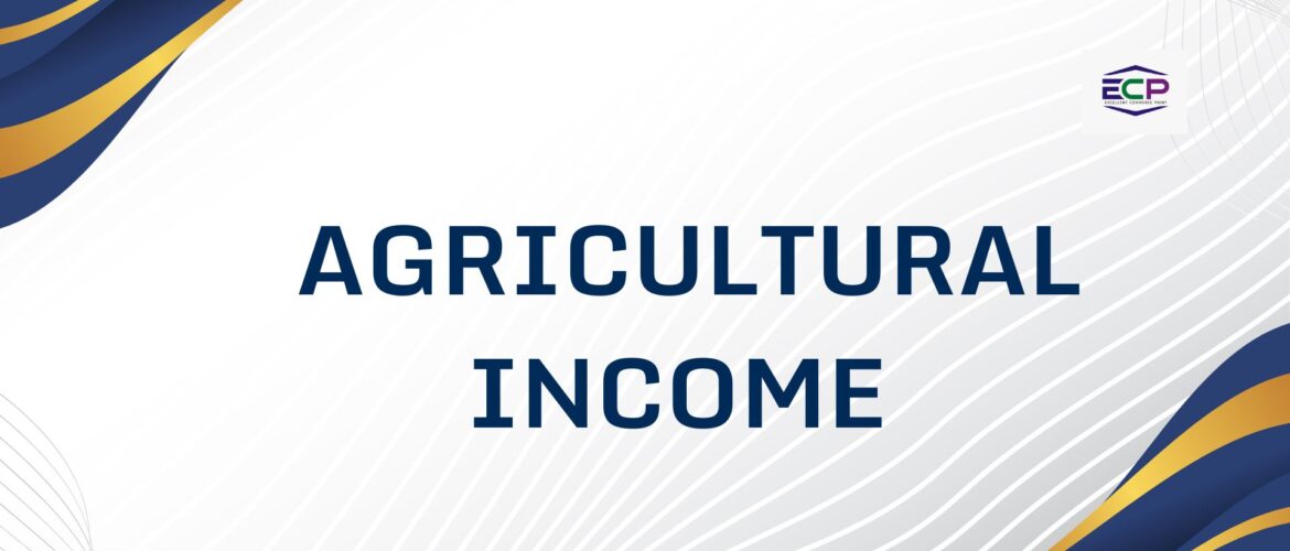 Agricultural Income