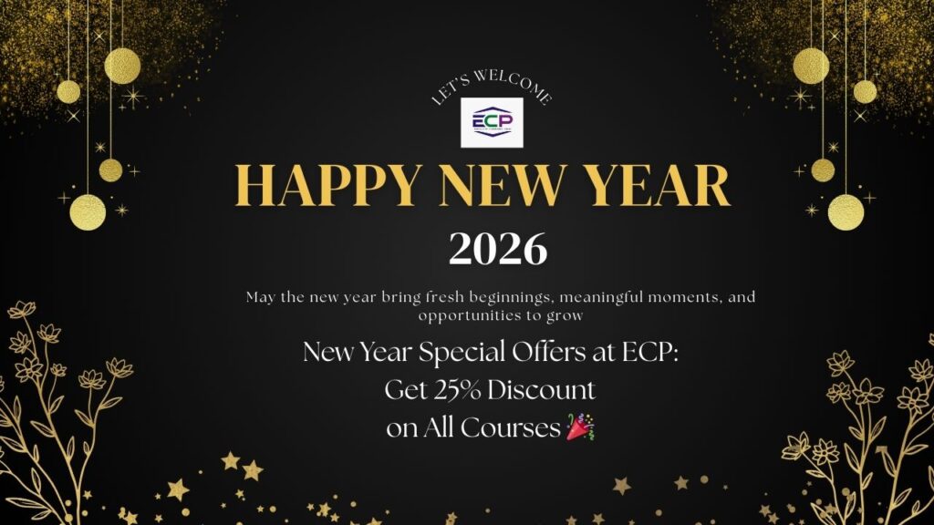 New Year Special Offers at ECP: Get 25% Discount on All Courses