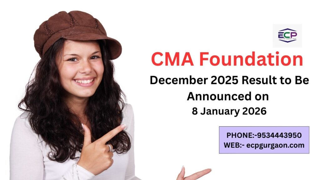 cma foundation exam result