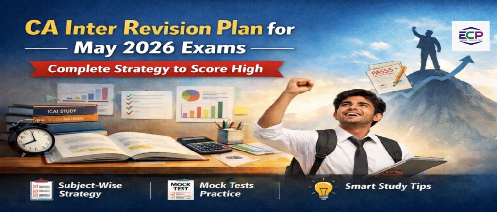 CA Inter Revision Plan for May 2026 Exams