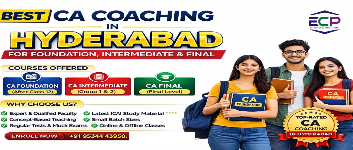 BEST CA COACHING IN HYDRABAD