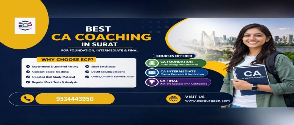 BEST CA COACHING IN SURAT