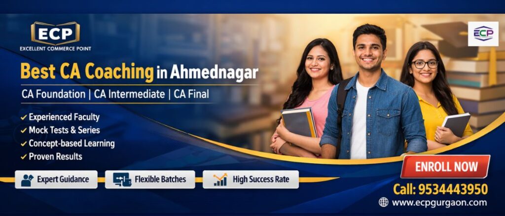 Best CA coaching in Ahmednagar