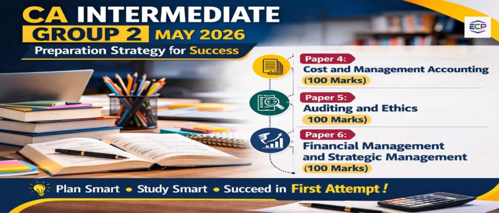 CA Inter preparation strategy 2026