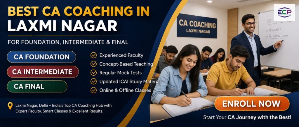 best ca coaching in laxmi nagar