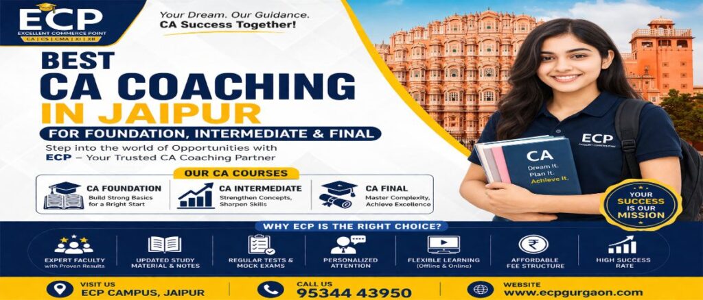 Best CA Coaching in Jaipur