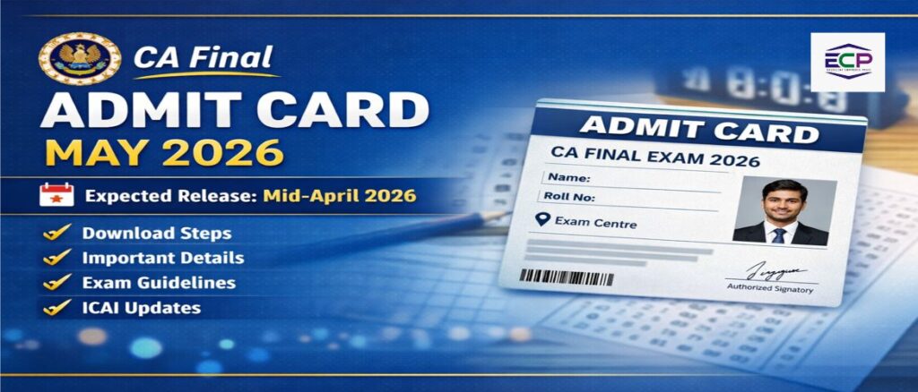 CA FINAL ADMIT CARD