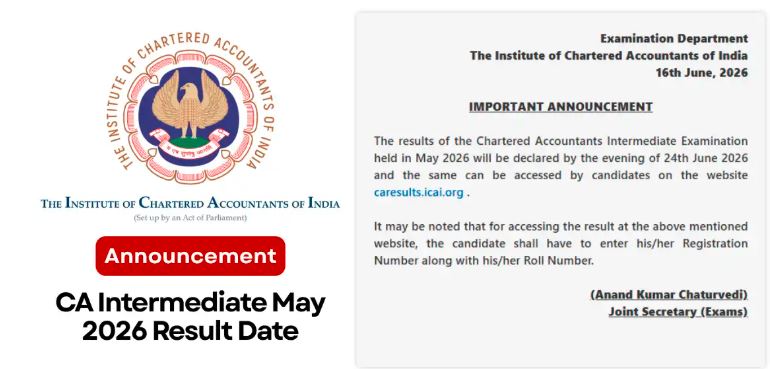 CA Inter Result May 2026 - Excellent commerce point