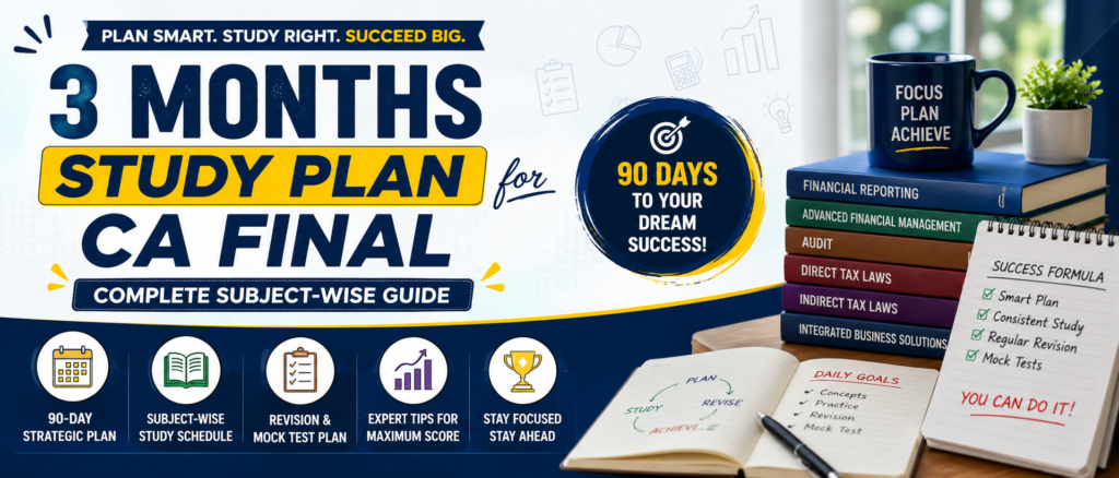 Study Plan for CA Final