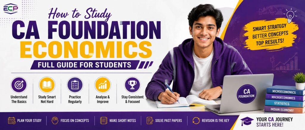 HOW TO STUDY CA FOUNDATION ECO