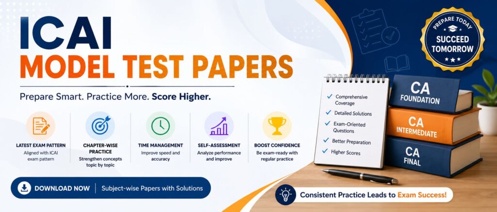 ICAI Model Test Paper
