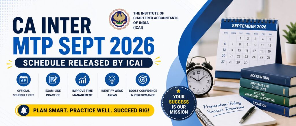 CA Inter MTP Sept 2026