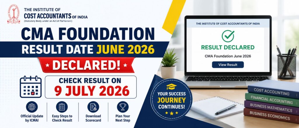 CMA Foundation June 2026 Result