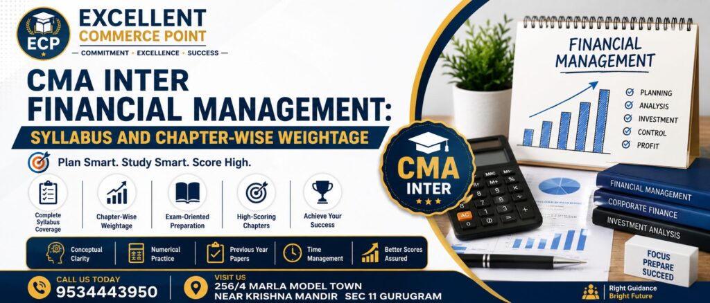 CMA Inter Financial Management