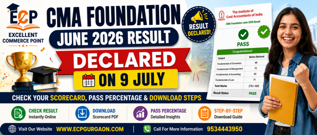 CMA Foundation Result Declared