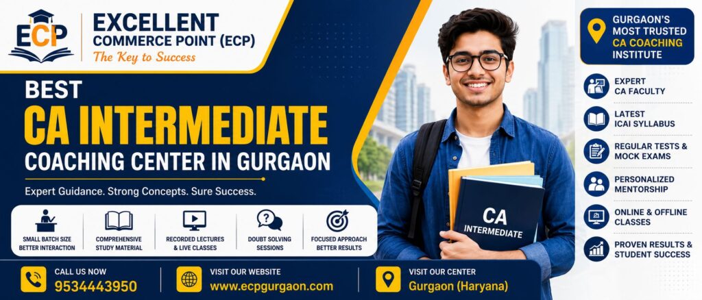 best ca intermediate coaching center in gurgaon