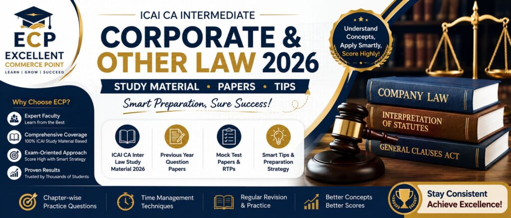 ca inter law study material