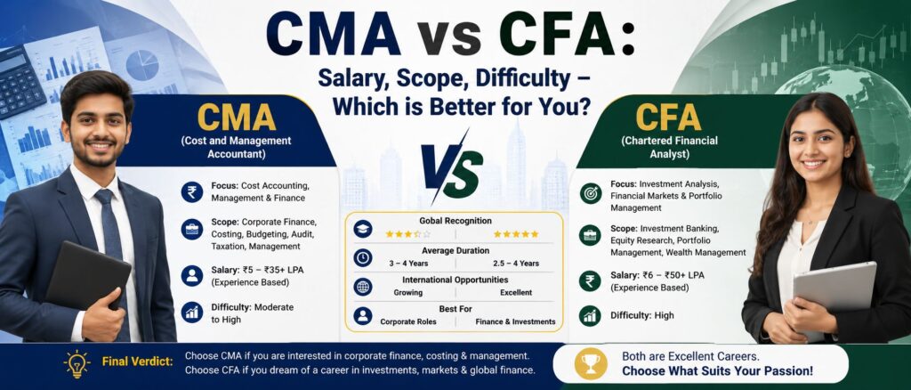 CMA or CFA which is better
