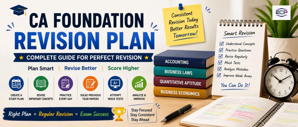 CA Foundation Study Plan