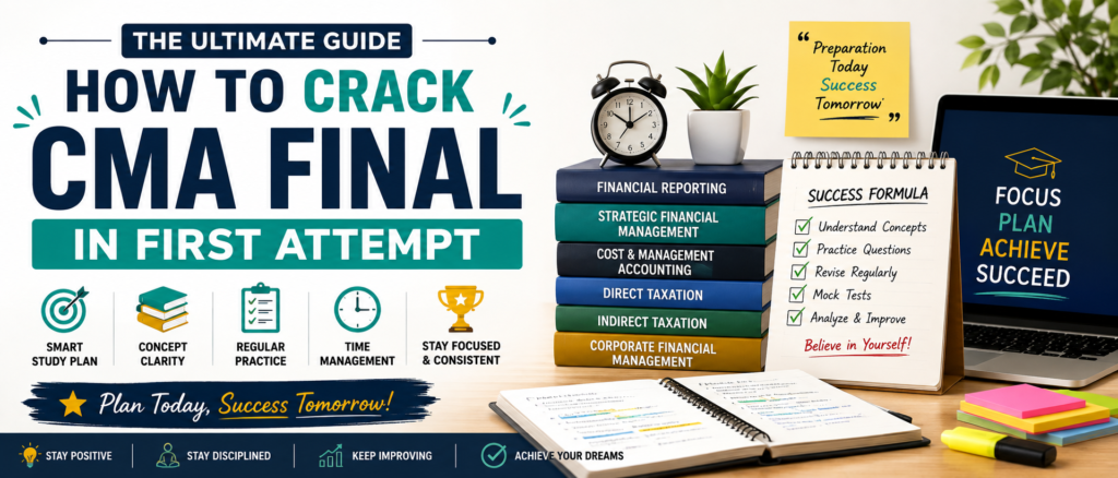 crack CMA Final in first attempt