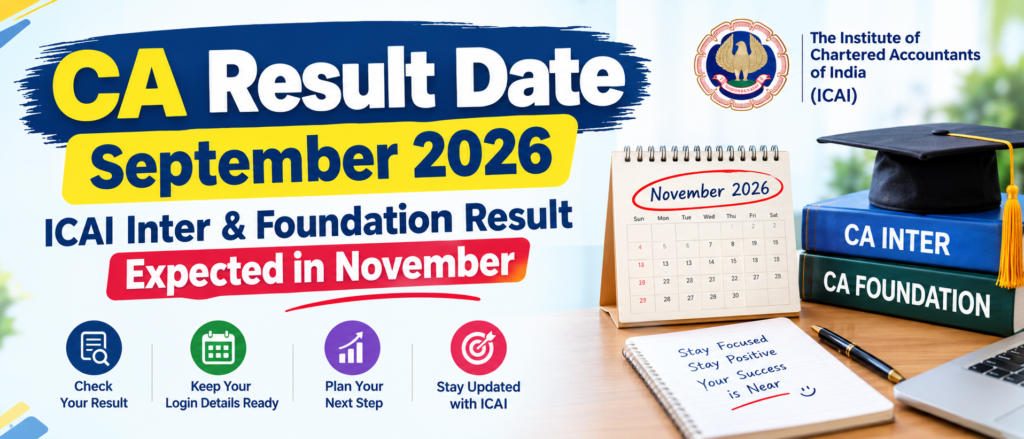 CA Result September 2026