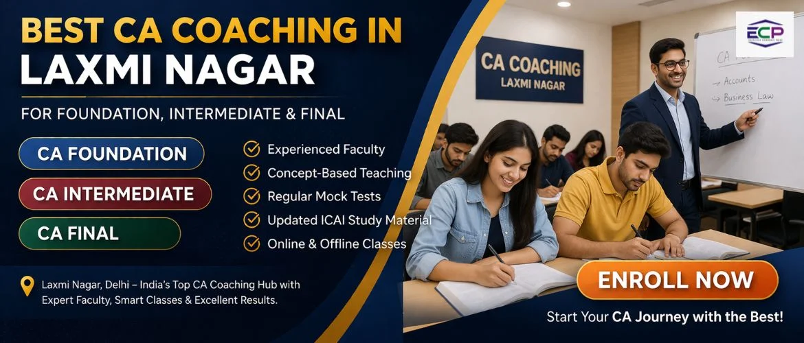best ca coaching in laxmi nagar